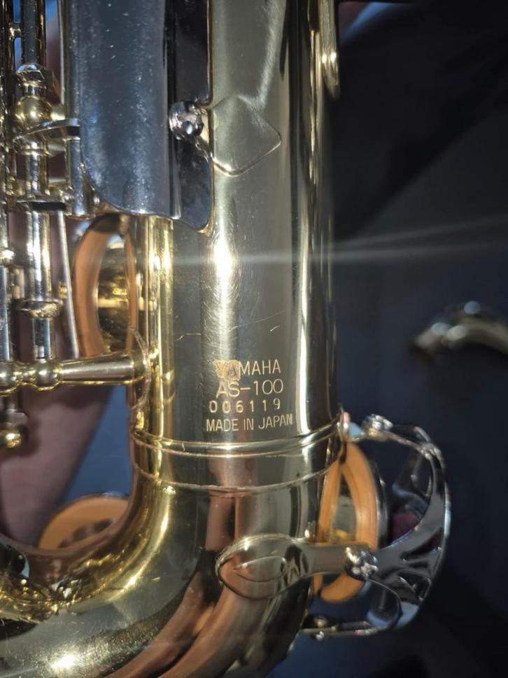 Saxophone Alto, Muziek en Instrumenten, Blaasinstrumenten | Saxofoons, Zo goed als nieuw, Alt, Met koffer, Ophalen