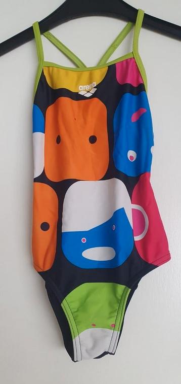 2 kinder badpakken maat 110/116, Enlèvement ou Envoi, Maillot de bain, Taille 110, Decathlon