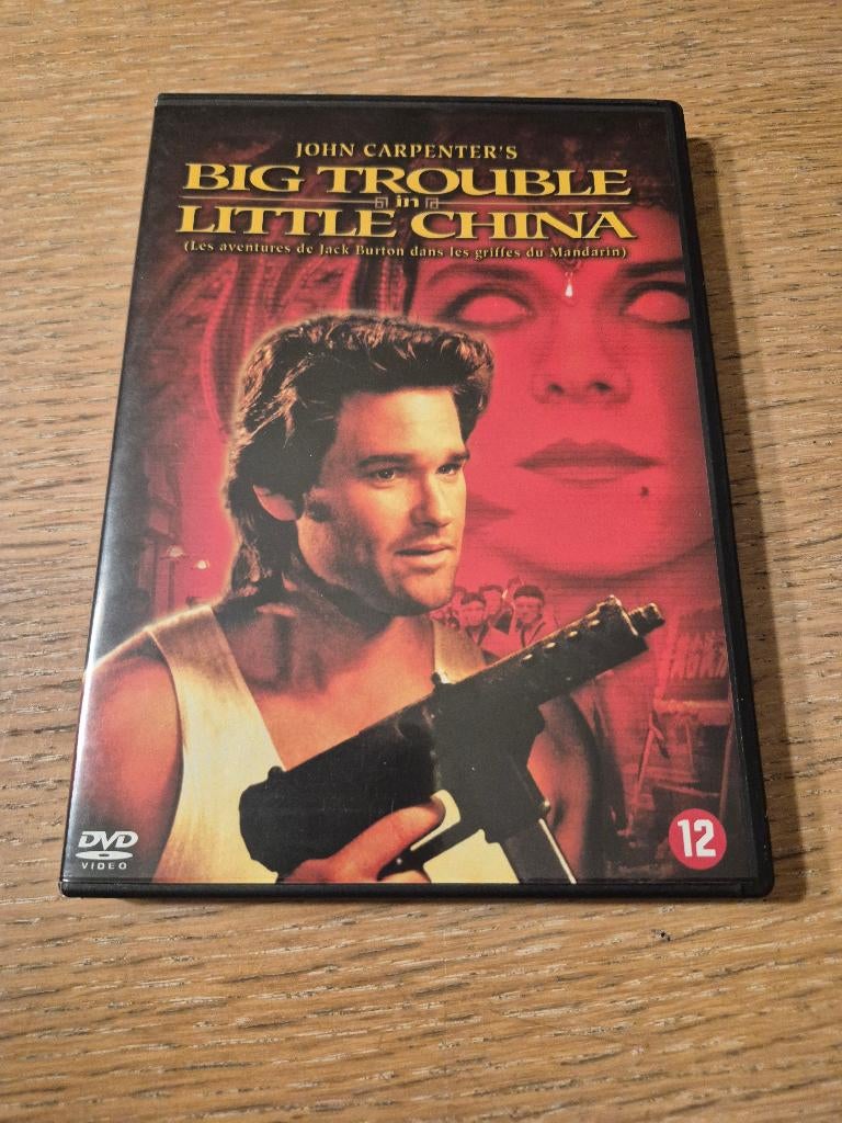 Dvd Big Trouble in Little China, Cd's en Dvd's, Vanaf 12 jaar, Ophalen of Verzenden, Zo goed als nieuw