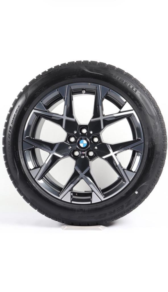 BMW X3 G045 19" M Y-SPAAK 1035 M BICOLOR, WINTERWIELSET, Autos : Pièces & Accessoires, Pneus & Jantes, Pneus et Jantes, Pneus hiver