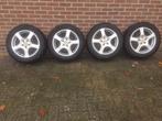 winterbanden DUNLOP 215/55R/6  M+S alu velg DOTZ, Auto-onderdelen, Banden en Velgen, Ophalen, Gebruikt, Banden en Velgen, Overige maten