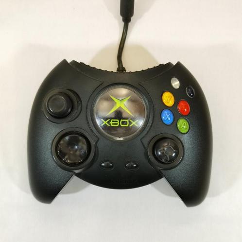 Xbox Duke Controller Microsoft Original X08-17160 + 2 kabel, Games en Spelcomputers, Spelcomputers | Xbox | Accessoires, Zo goed als nieuw