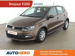 Volkswagen Polo 1.0 Trendline BlueMotion Tech (bj 2015), Auto's, Voorwielaandrijving, Stof, Bruin, 1055 kg