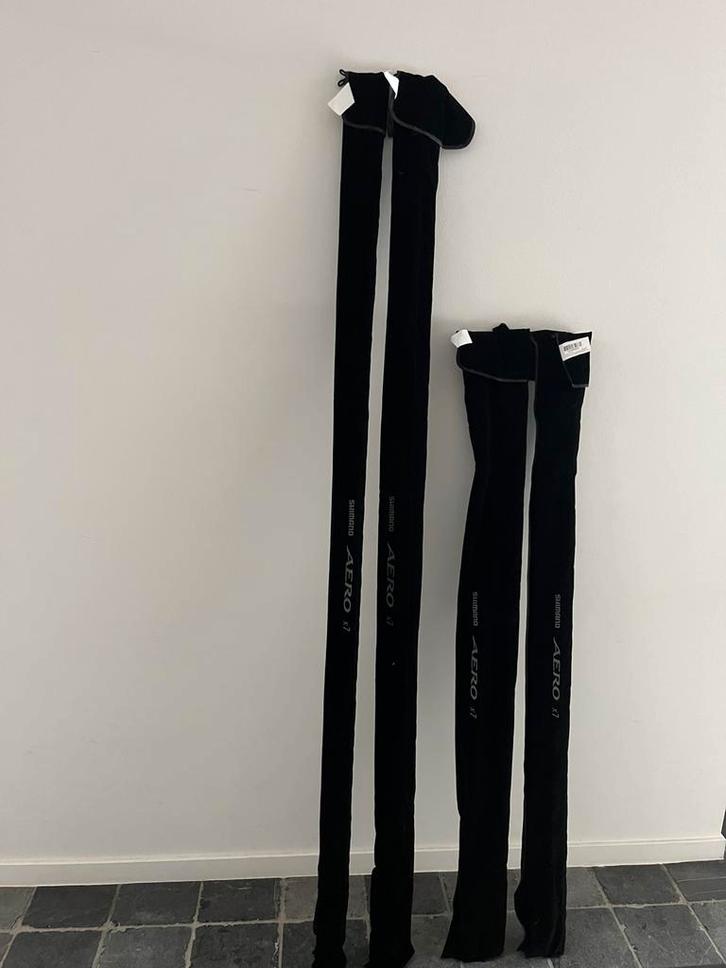 Shimano X7 feeder hengels, Watersport en Boten, Hengelsport | Witvissen, Zo goed als nieuw, Ophalen