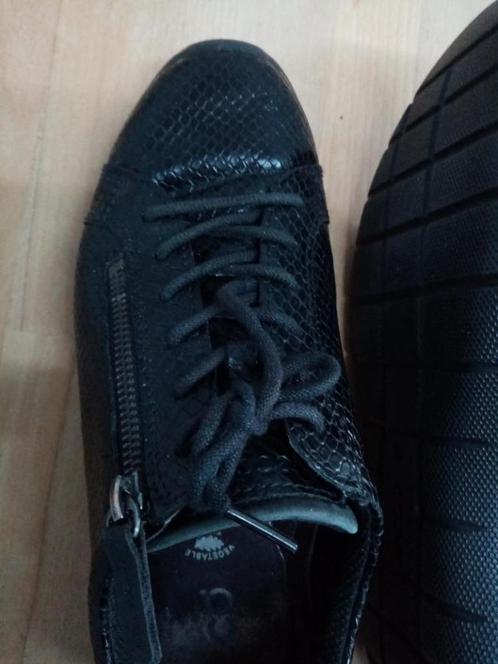ECCO zwart veter- schoenen rits lage hakken + borstel mt 39, Kleding | Dames, Schoenen, Zo goed als nieuw, Schoenen met lage hakken