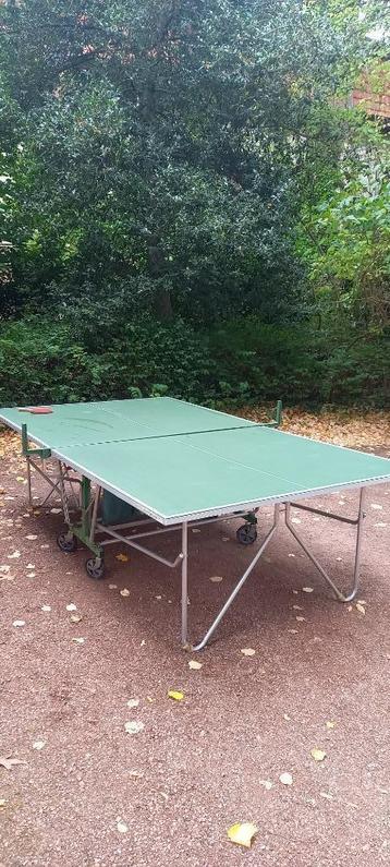 Kettler opvouwbare tafeltennistafel voor buiten met wielen beschikbaar voor biedingen