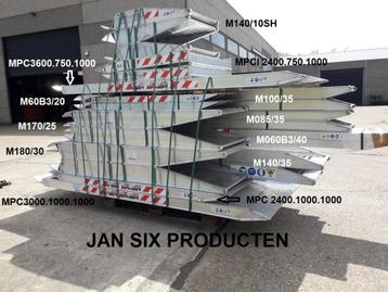 ALU OPRIJPLATEN TYPE 170/25 AFM 2500 x 510 CAP 10000 beschikbaar voor biedingen