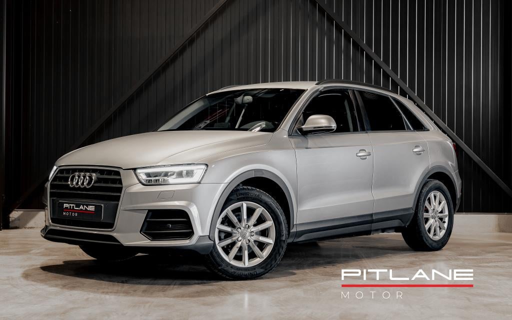Audi Q3 1.4 TFSI Design S-tronic LEER/TREKHAAK, VERWARMD., Auto's, Audi, Bedrijf, Te koop, Q3, ABS, Achteruitrijcamera, Airbags