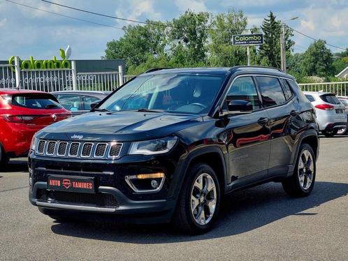 Jeep Compass 1.4 Turbo / 140 Cv / Cuir / Navi / Full Option, Auto's, Jeep, Bedrijf, Te koop, Compass, Achteruitrijcamera, Airbags