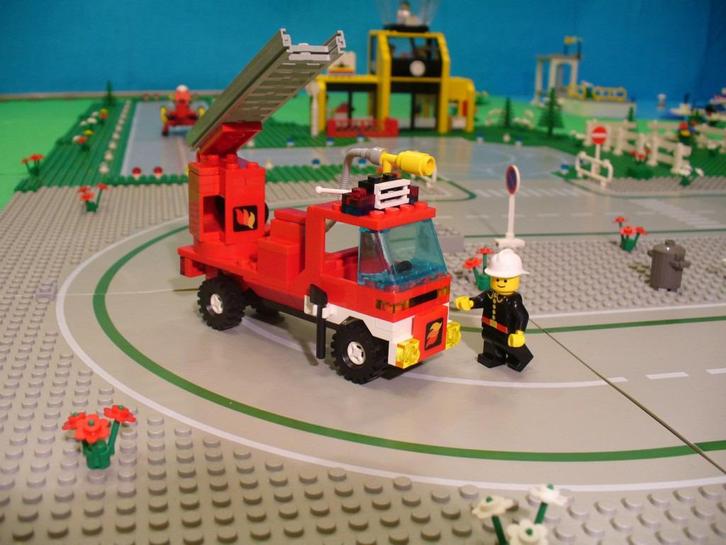 LEGO Classic Town Brandweer Fire 6593 Blaze Battler, Kinderen en Baby's, Speelgoed | Duplo en Lego, Zo goed als nieuw, Lego, Complete set