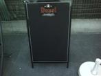 Metalen Duvel stoep/krijtbord., Verzamelen, Ophalen, Gebruikt, Reclamebord, Plaat of Schild, Duvel