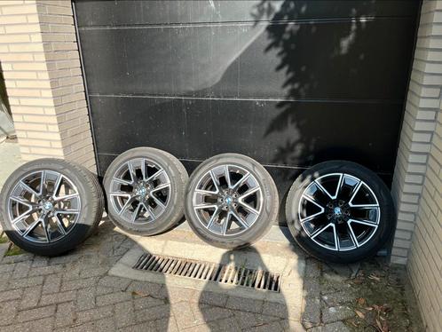 Originele set 18 inch BMW 4 en i4 velgen en banden - 858m, Auto-onderdelen, Banden en Velgen, Banden en Velgen, Zomerbanden, 18 inch