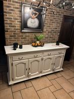 Eiken Buffetkast in landelijke stijl, Huis en Inrichting, Kasten | Buffetkasten, Ophalen, 100 tot 150 cm, Landelijke, Brocante