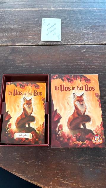 De vos in het bos, Enlèvement ou Envoi, Comme neuf