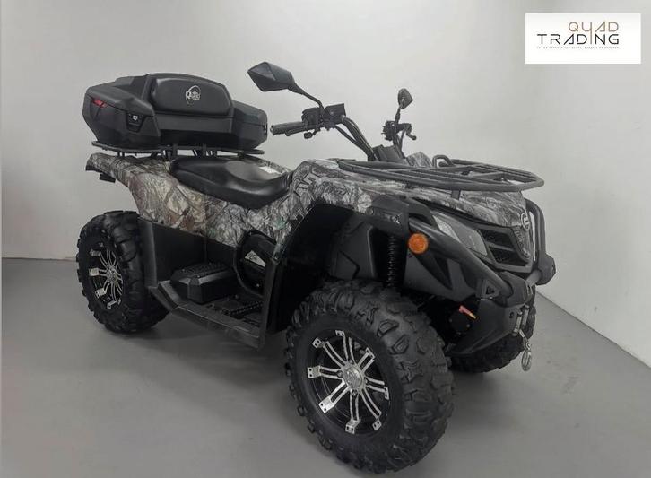 CFMOTO CFORCE 520 L 4x4 EPS Camouflage 2020 met 3200km ACTIE, Motos, Motos | Marques Autre, Entreprise, 2 cylindres, Transmission par cardan