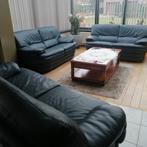 Lederen salon te koop, Huis en Inrichting, Zetels | Complete zithoeken, Ophalen