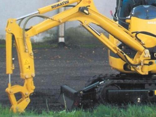 mini pelleteuse, Zakelijke goederen, Machines en Bouw | Kranen en Graafmachines, Graaflaadcombinatie, Ophalen of Verzenden