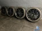 8mm! Renault Scenic Grand Scenic 20 inch zwarte velgen 5x114, Gebruikt, -, -, Banden en Velgen