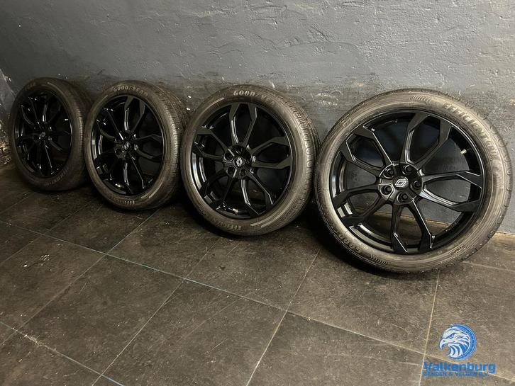 8mm! Renault Scenic Grand Scenic 20 inch zwarte velgen 5x114, Auto-onderdelen, Banden en Velgen, Banden en Velgen, Zomerbanden