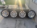BMW origineéle 18'' alu velgen met banden, Pneus et Jantes, 245 mm, 4 Saisons, Véhicule de tourisme