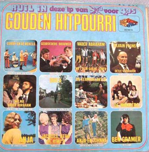 LP Gouden Hitpourri, Cd's en Dvd's, Vinyl | Nederlandstalig, Zo goed als nieuw, Levenslied of Smartlap, 12 inch, Ophalen of Verzenden