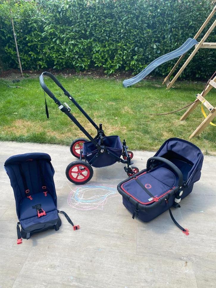 Bugaboo Cameleon 2 (kit complet), Enfants & Bébés, Poussettes & Combinaisons, Utilisé, Poussette combi, Bugaboo, Pneus, Avec siège auto