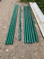 Sterke metalen tuinpalen in nieuwstaat, Ophalen, Zo goed als nieuw, Palen