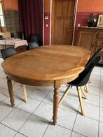 Table salle à manger, Maison & Meubles, Enlèvement, Comme neuf, Ovale, Chêne