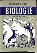 Boek over oude biologie — PEETERS Collection., Biologie, VSO, M.Onraedt, Ophalen