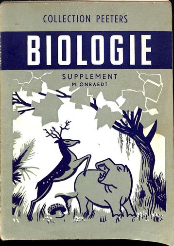 Boek over oude biologie — PEETERS Collection. beschikbaar voor biedingen