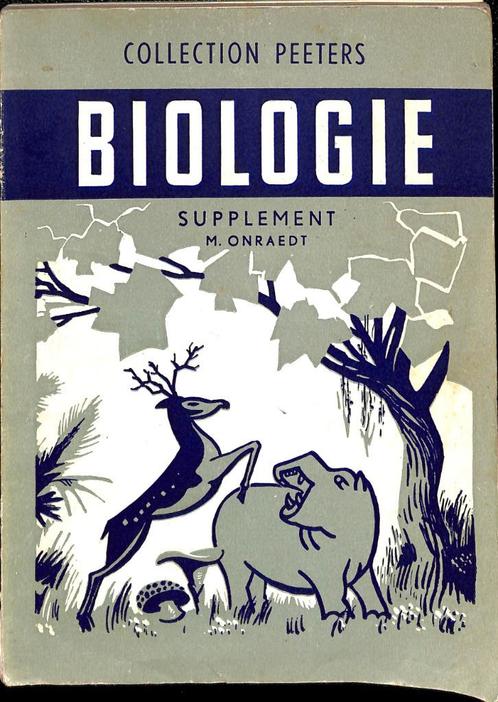 Boek over oude biologie — PEETERS Collection., Boeken, Schoolboeken, Gelezen, Biologie, VSO, Ophalen
