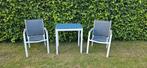 Tafel met 2 stoelen merk Bristol, Tuin en Terras, Ophalen, Gebruikt