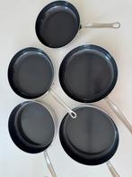 Mauviel 1830 pannenset, Huis en Inrichting, Keuken | Potten en Pannen, Ophalen, Gebruikt, Overige materialen, Pannenset