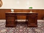 Klassiek Engels Chesterfield Bureau Partnerdesk, Antiek en Kunst, Ophalen of Verzenden