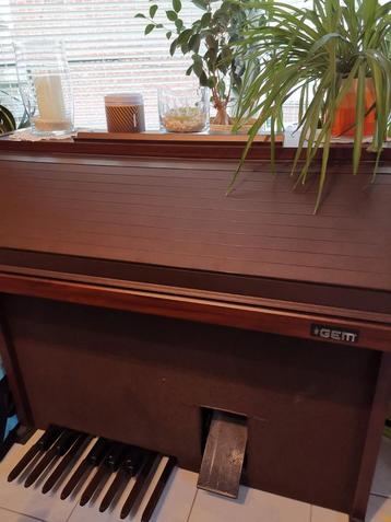 Te Koop : elektrisch Orgel - Dubbel klavier- Merk : GEM