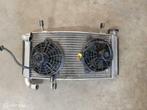 Radiateur origineel carbon kapjes Monster S4r S4 ventilators, Ophalen of Verzenden, Gebruikt