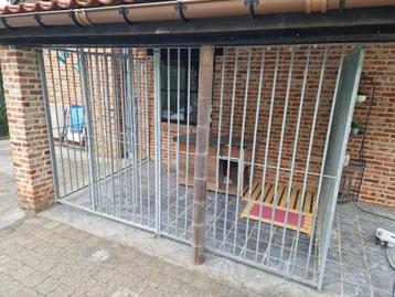Gegalvaniseerde Hondenren 2x3m beschikbaar voor biedingen