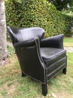 Zeldzame Vintage professor fauteuil met Kelim zitting, Huis en Inrichting, Fauteuils, Ophalen, Zo goed als nieuw