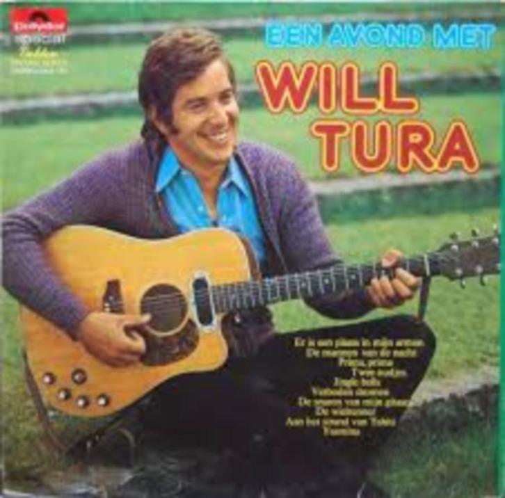 WILL TURA <>  EEN AVOND MET WILL TURA -  LP, Cd's en Dvd's, Vinyl | Nederlandstalig, Levenslied of Smartlap, 12 inch, Ophalen of Verzenden