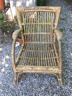 Ancien fauteuil en rotin, Antiek en Kunst, Ophalen of Verzenden