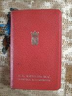 Oude reclameagenda uit 1951 verguld aan de randen, Ophalen of Verzenden