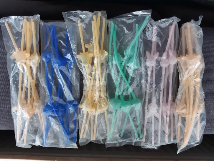 FRISTI STROOFJES 6PAKKEN, Verzamelen, Retro, Ophalen of Verzenden