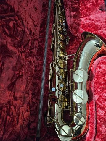 Saxophone tenor, Musique & Instruments, Enlèvement, Comme neuf, Ténor, Avec valise