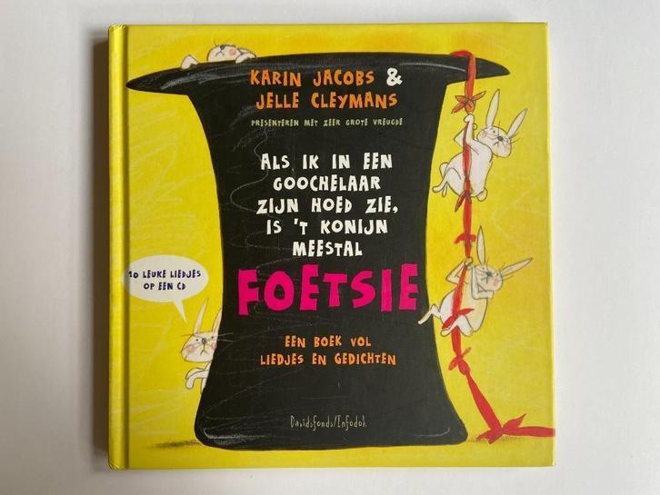 Boek kinderen + CD: Foetsie, Boeken, Kinderboeken | Kleuters, Zo goed als nieuw, Fictie algemeen, 5 of 6 jaar, Jongen of Meisje
