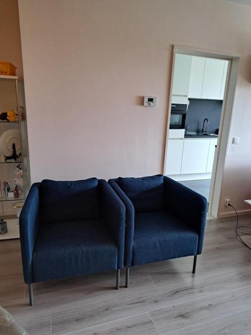 2 ikea zetels, Huis en Inrichting, Zetels | Zetels, Gebruikt, Eenpersoons, Minder dan 150 cm, Minder dan 75 cm, Stof, Ophalen