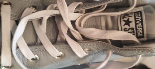 Converse montantes cuir gris bleu clair – modèle rare unisex, Kleding | Heren, Schoenen, Zo goed als nieuw, Sportschoenen, Blauw