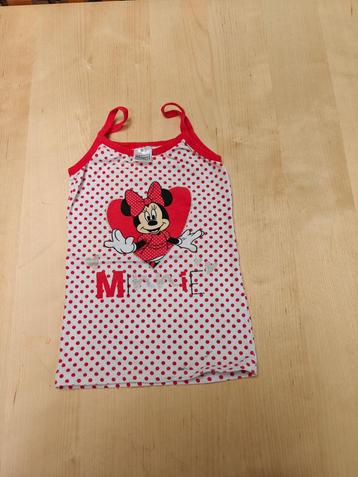 Topje Minnie Mouse maat 104 beschikbaar voor biedingen