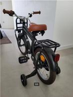 Retro zwarte kinderfiets Nogan Mick, Fietsen en Brommers, Fietsen | Kinderfietsjes, Ophalen, Zijwieltjes, Nogan, Minder dan 16 inch