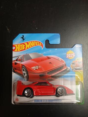 Hot wheels ferrari f40 beschikbaar voor biedingen