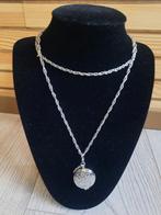 halskettingen en zetjes, Handtassen en Accessoires, Ophalen of Verzenden, Zo goed als nieuw, Met edelsteen, Zilver